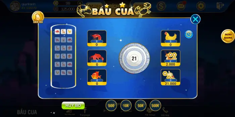  Game bầu cua tôm cá BET88 online