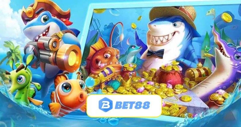 Trò chơi bắn cá đổi thưởng BET88  phù hợp với mọi lứa tuổi